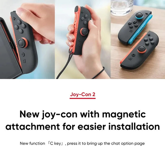 Nintendo Switch 2 Console Portatile per Videogiochi 7,9 Pollici 120 Hz con Joy-Con 2 HDR, Modalità TV Magnetica, Console Portatile