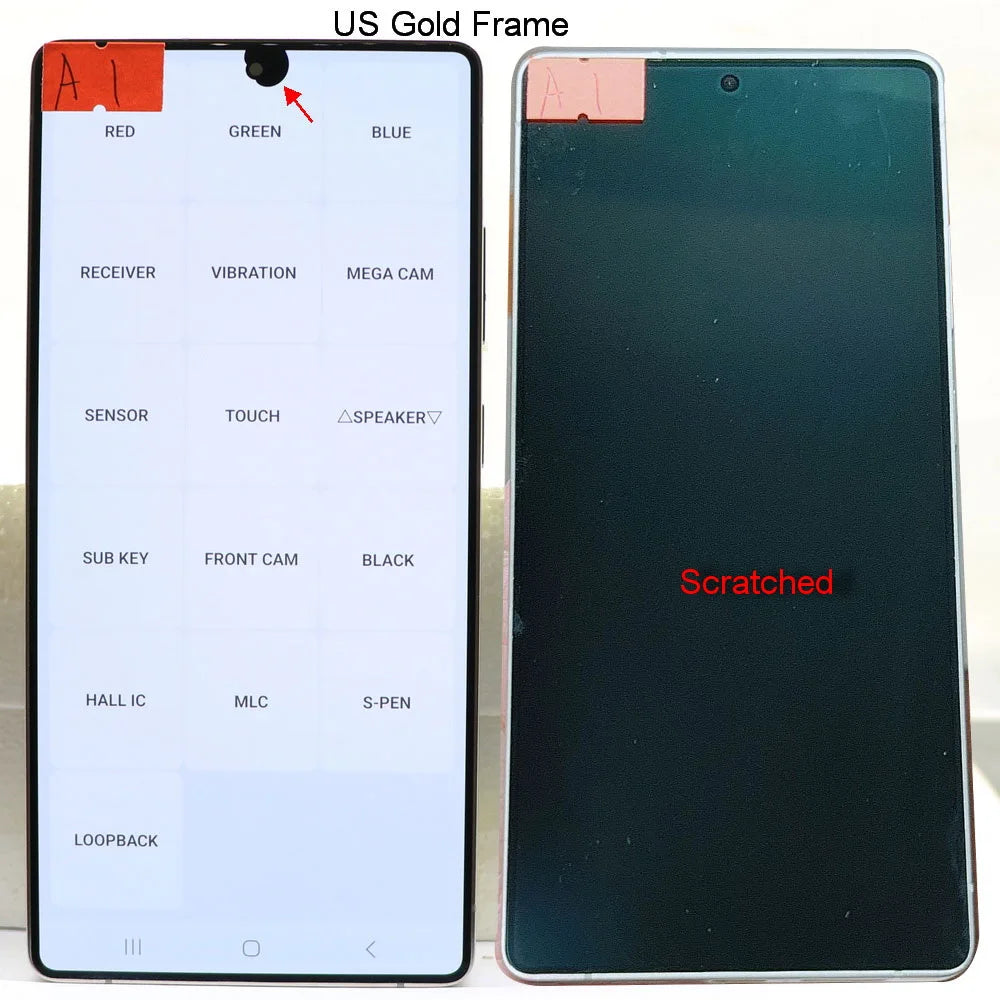 Display SUPER AMOLED S25 Ultra con Difetti per Samsung Galaxy S25 Ultra S938 SM-S938B S938U, Gruppo Schermo LCD e Touch Screen