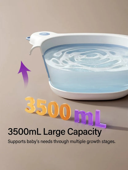 Philips Avent Vaschetta Pieghevole Antibatterica per il Bagnetto del Bambino 4,5L Vaschetta Portatile Resistente alle Cadute per il Bagnetto dei Neonati