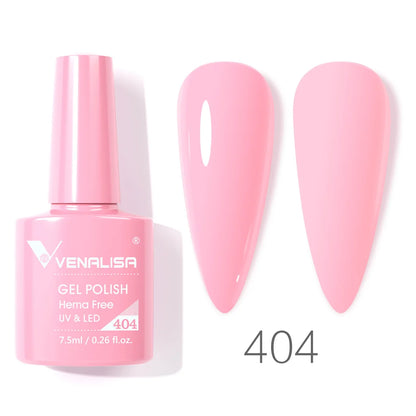 VENALISA Smalto gel per unghie da 7,5 ml Sparkle Glitter Diamante Brillante Colori estivi Semi permanente Soak off Vernice gel per unghie UV LED