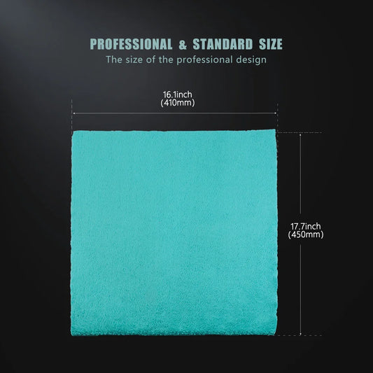 SPTA 1PC Asciugamano per dettagli in tessuto in microfibra blu acqua 420GSM 45 x 41 cm per il lavaggio dell'asciugatura automatica dell'auto