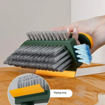 Spazzola per fessure, raschietto per pulizia profonda, strumento per la pulizia di fughe, pavimenti, angoli del bagno, WC, piastrelle, utensile per la casa