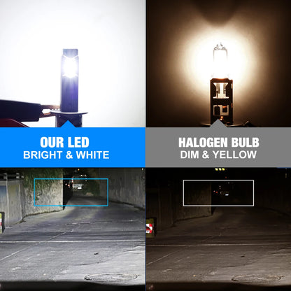 XSTORM H1 Lampadine LED Canbus 60000LM 100W H3 H7 Fari LED con Ventola H1 Turbo Lampade Fari Auto Plug & Play 6000K 12V