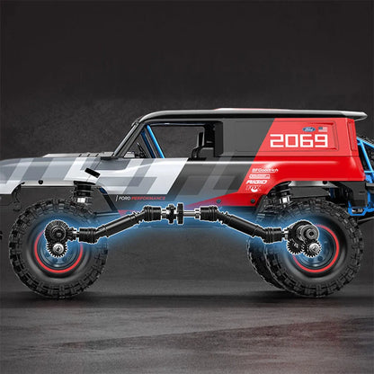 MJX HYPER GO 1/18 H18P Ford Mustang Auto RC Giocattolo con Motore Elettrico Brushless 4WD Veicolo Fuoristrada da Arrampicata Modello di Simulazione Giocattolo