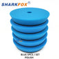 Kit di spugne lucidanti Sharkfox da 5 pollici (125 mm)/6 pollici (150 mm) per lucidatrice per auto, disco lucidante in schiuma.