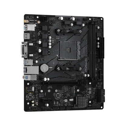 Scheda madre ASRock B550M-HDV, socket AM4, DDR4, 4733 MHz, 128 GB, PCIe 4.0, NVME M.2, formato MATX, compatibile con CPU Ryzen 5 5600, 5600G, 5700X3D, 5800X.