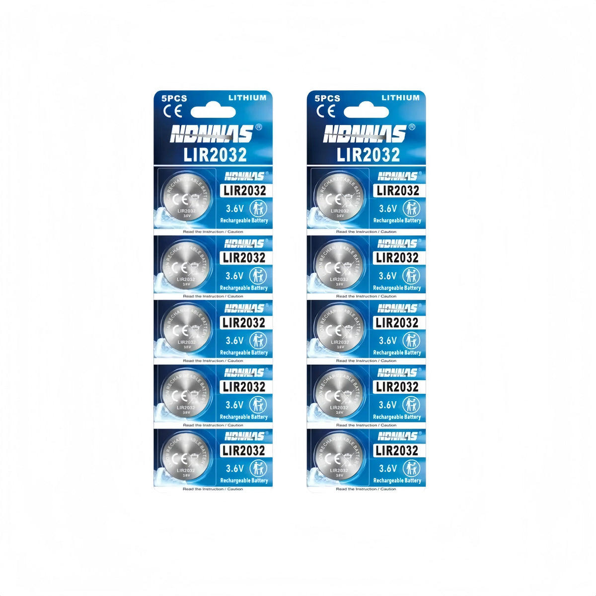 Batteria al Litio Ricaricabile LIR2032 LIR2025 LIR2016, Sostitutiva per Pile a Bottone CR2032 CR2025 CR2016 per Orologi