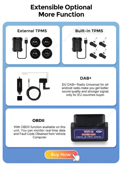 Sistema Multimediale Intelligente MEKEDE con CarPlay Wireless e Android Auto per BMW X5 E70 X6 E71, Schermo QLED da 10.25/12.3 Pollici, Android 14, CPU Snapdragon, Radio e Navigazione GPS per Auto