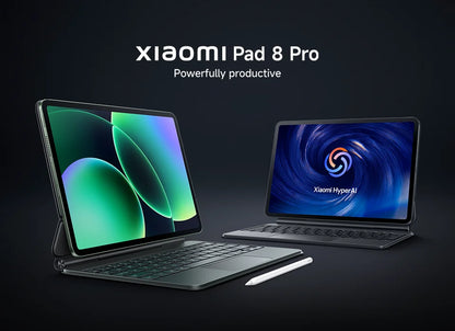 Xiaomi Pad 8 Pro Versione Globale, Tablet con display da 11.2 pollici 3.2K 144Hz, processore Snapdragon 8-core ® Mi Pad 8 Elite con fotocamera posteriore da 50MP e batteria da 9200mAh