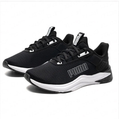 PUMA Sneakers da Corsa Leggere e Traspiranti con Logo Grande Bianco e Nero 311095-01