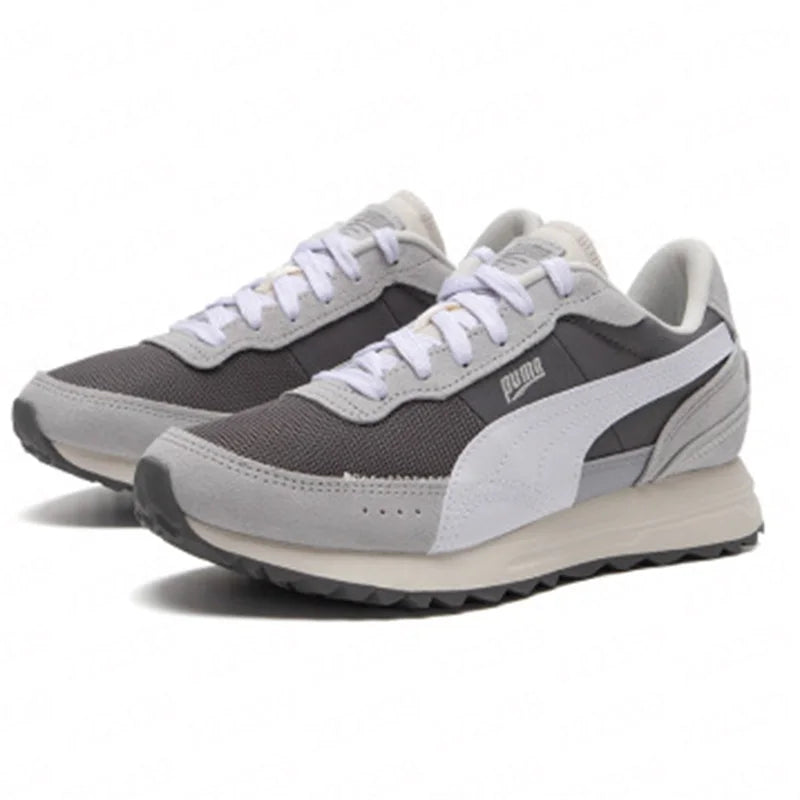 Sneaker Retro PUMA - Scarpe Sportive Trendy in Pelle Goffrata e Mesh Traspirante con Suola Spessa Antiscivolo - 397377-08