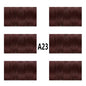 6 rotoli/1 rotolo 150D fatto a mano 0. Filo da cucito in pelle da 8 mm – 13 iarde, 6 colori di filo cerato piatto intrecciato, finitura uniforme – non si rompe – filo in pelle a 16 fili – adatto per cucire borse, arti