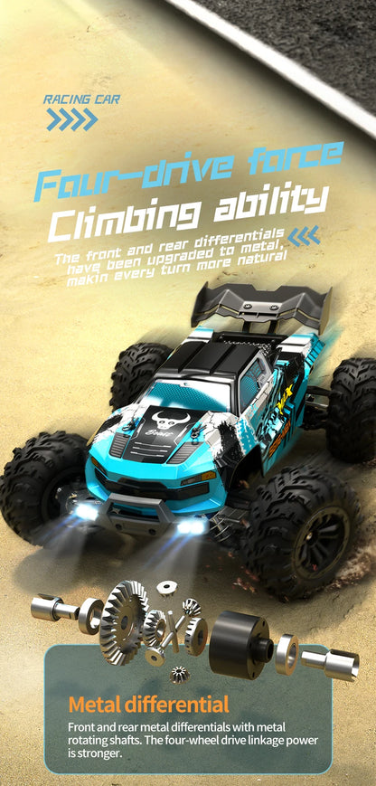 SG116 PRO, auto radiocomandata in scala 1/16, velocità massima 40 km/h, trazione integrale, fuoristrada, monster truck radiocomandato, veicolo da corsa 2.4G, giocattolo, regalo di compleanno per bambini, ragazzi e adulti.