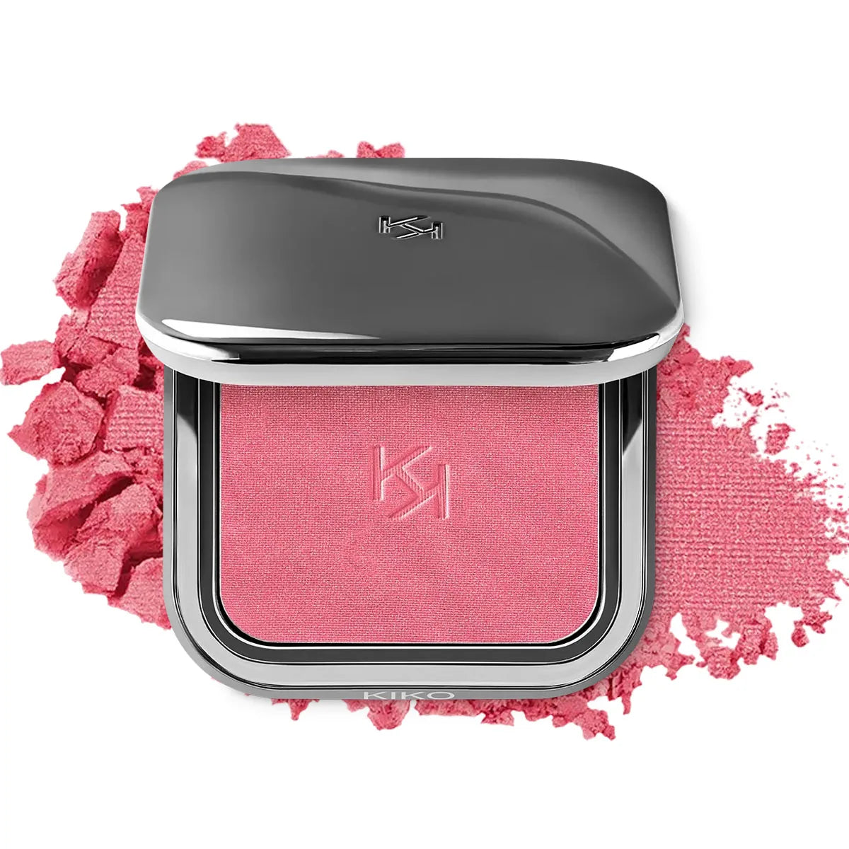 KIKO Unlimited Blush 6g, blush in polvere opaca monocromatica, con una tenuta fino a 12 ore, ricco di colore. Lucidalabbra 3D Hydra 6ml, idratante.