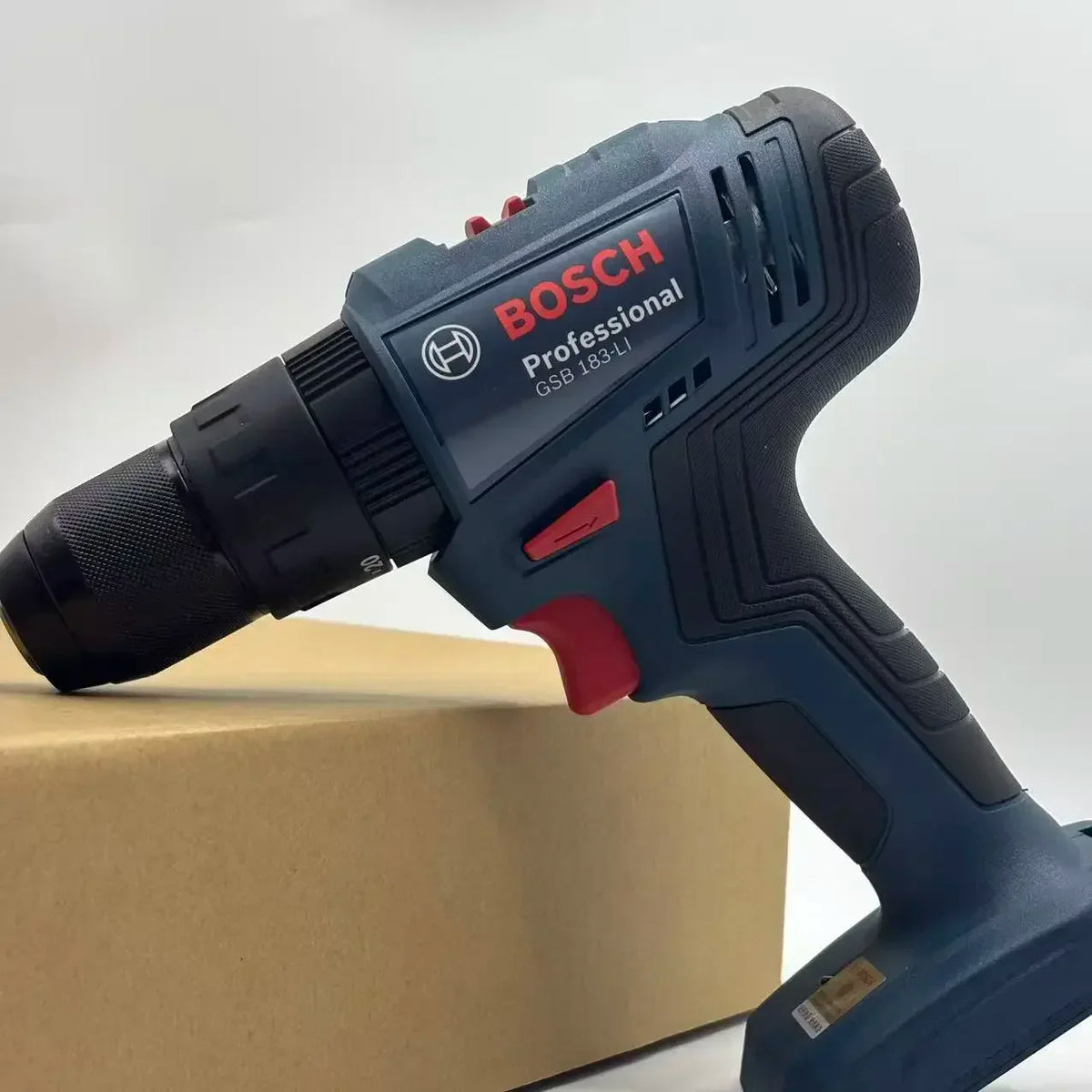 Trapano avvitatore a impulsi Bosch GSB 183-LI 18V senza spazzole 56Nm, avvitatore elettrico a batteria per legno e metallo