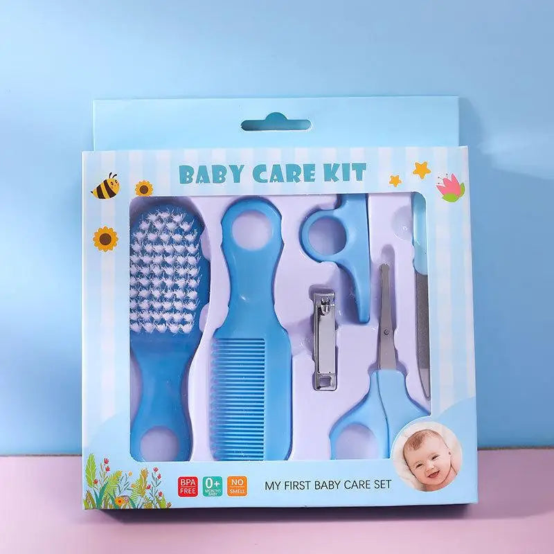 Set di 13 Pezzi per la Cura del Bambino, Kit Portatile per Toelettatura e Cura delle Unghie