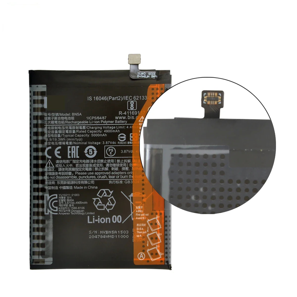 Batteria BP42 BN62 BM4X BN59 BN5A per Xiaomi POCO Mi 3 pro Xiaomi 10/Mi 11 Lite 10S / Note 9 10 9T 4G Pro Note 10 10S.