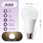 Lampadina LED Dimmerabile E27 10W 15W 20W AC 220V 3000K-6500K 0-100 Dimmerabile, Lampada a Tono Naturale per Balcone, Sala da Pranzo, Ingresso