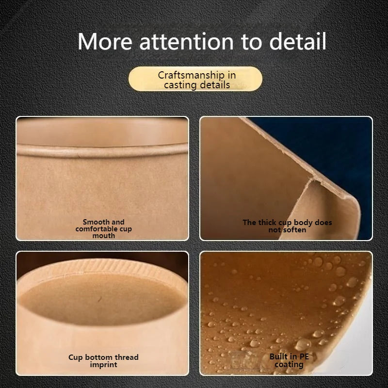 100/200 pezzi bicchieri di carta usa e getta 250ml bicchieri di carta tinta unita tazza di caffè tazza di latte tazza di carta per forniture per feste calde