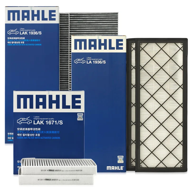 Kit filtro abitacolo al carbonio HEPA MAHLE per Tesla Model Y filtro aria interno ed esterno per modello 3 0986628583 = FP25015