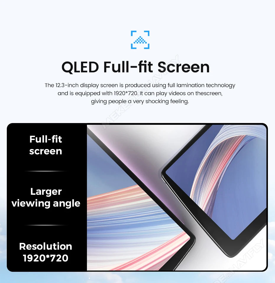 Mekede 10.25/12.3 pollici QLED Android 14 Snapdragon 128GB ROM CarPlay Wireless Auto Multimedia per BMW Serie 5 E60 E61 E62 E63 E64 Sistema CCC CIC Navigazione GPS Doppio BT 4G WiFi DSP