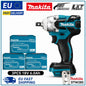 Makita DTW285 Avvitatore a Impulsi 18V 320N·m Senza Spazzole Senza Fili + Batteria 6.0Ah Utensile Elettrico ad Alta Coppia Disponibilità EU Spedizione 1-3 Giorni