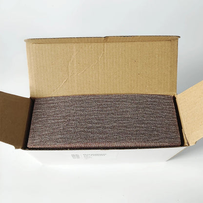 Foglio abrasivo a rete rettangolare autoadesivo 70x198mm per levigatura a secco, carta vetrata per stucco automobilistico, compatibile con Mirka