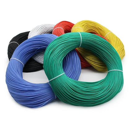 Cavo in silicone morbido da 1/5/10 m 26 24 22 20 18 16 14 12 10 8 6 4 2AWG Batteria per auto Cablaggio automobilistico Cavi elettrici resistenti al calore