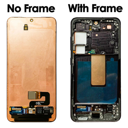 OEM 120Hz Dinamico AMOLED Per Samsung Galaxy S23 Display Sostituzione Dello Schermo S911B S911U LCD Touch Digitizer Assembly All'ingrosso