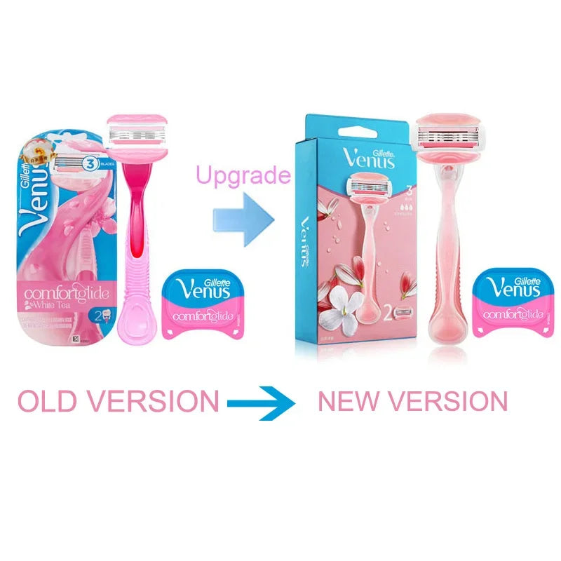 Rasoio Gillette Venus per Donne e Ricariche, Depilatore Femminile, Manico per Rasoio, Trimmer per Zona Bikini, Corpo e Ascelle