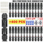 600/400/200/100/40/20/10 pezzi Kit connettori solari fotovoltaici 1000V 30A Connettori Solor da pannello per cavo fotovoltaico/MC 2,5/4/6mm2
