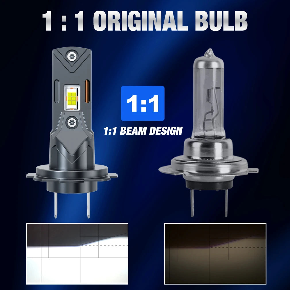 XSTORM H7 Lampadine a LED 25000LM 70W H4 Faro a LED Canbus NO Errore Auto Turbo Luce Fendinebbia Plug Play 6500K 12V 24V