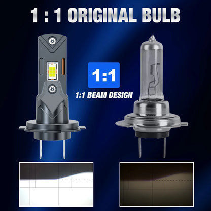 XSTORM H7 Lampadine a LED 25000LM 70W H4 Faro a LED Canbus NO Errore Auto Turbo Luce Fendinebbia Plug Play 6500K 12V 24V