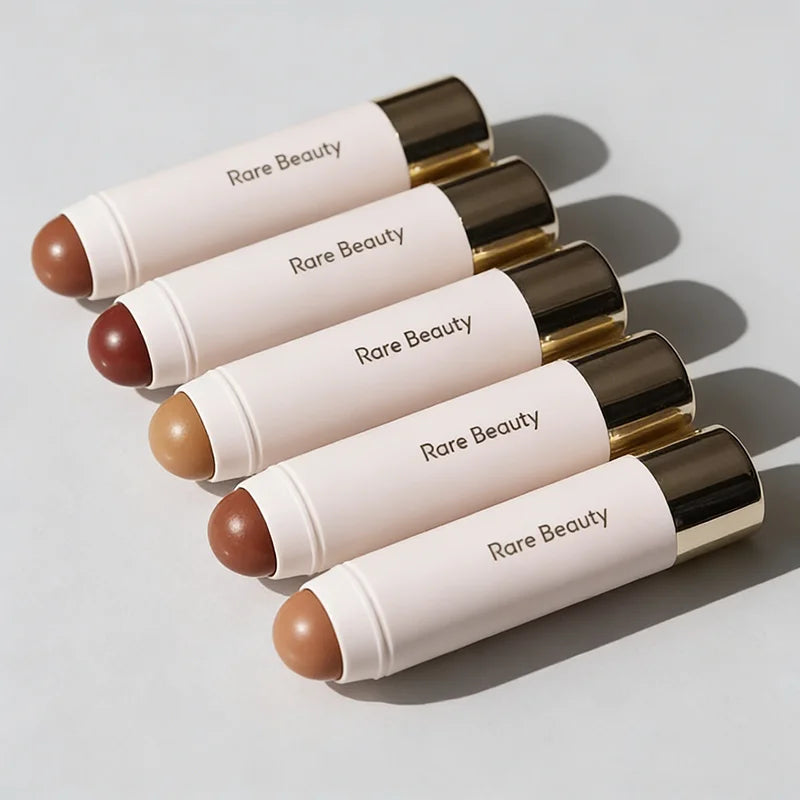 Stick Bronzer Luxury Rare Beauty Soft Pinch, Sfumabile, Naturale, Duraturo, Impermeabile, per Scolpire il Viso in 3D, Contouring, Trucco Cosmetico, Regalo