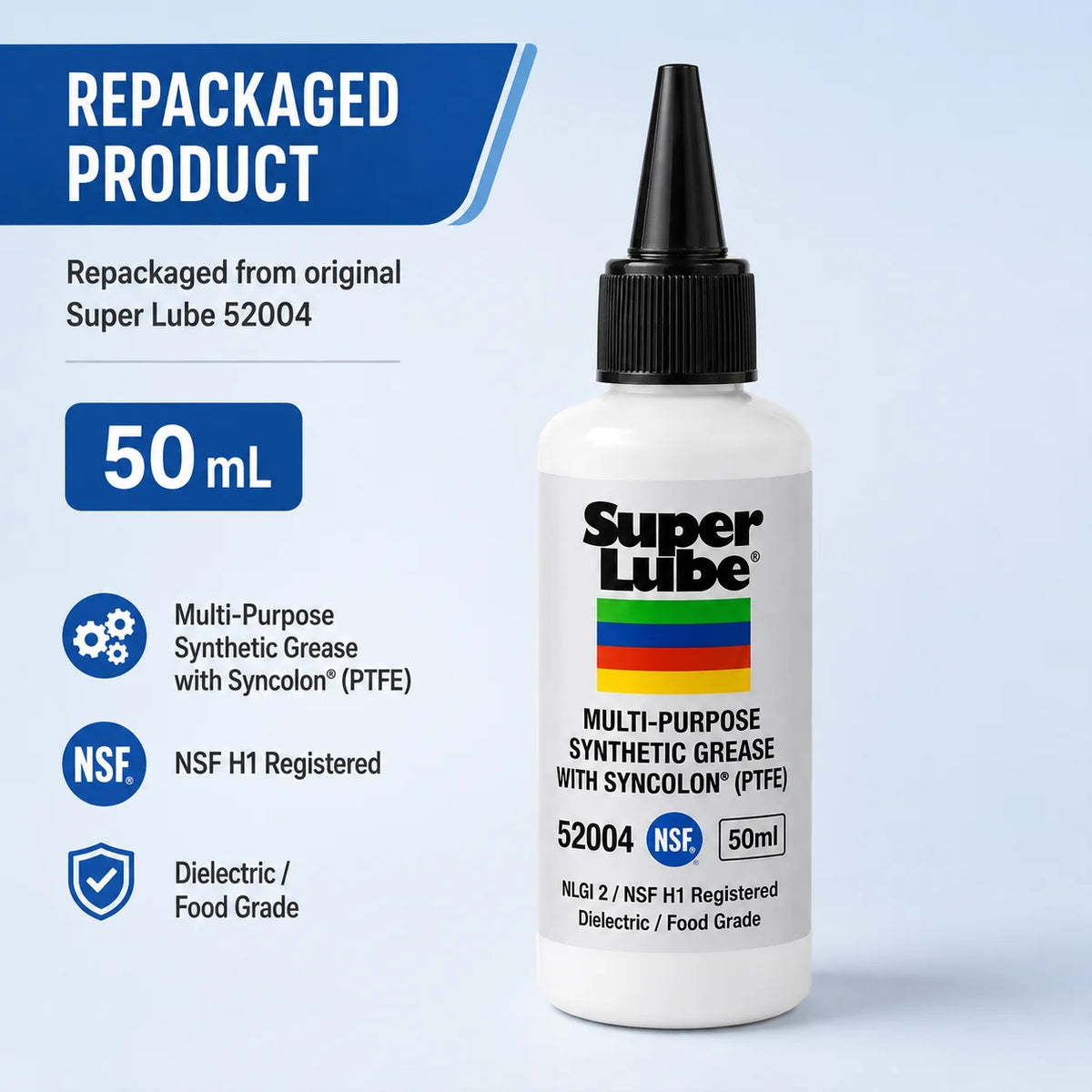 Super Lube 52004 Olio Sintetico Leggero ISO 68 Lubrificante Multiuso per Stampanti 3D, Cuscinetti e Guide