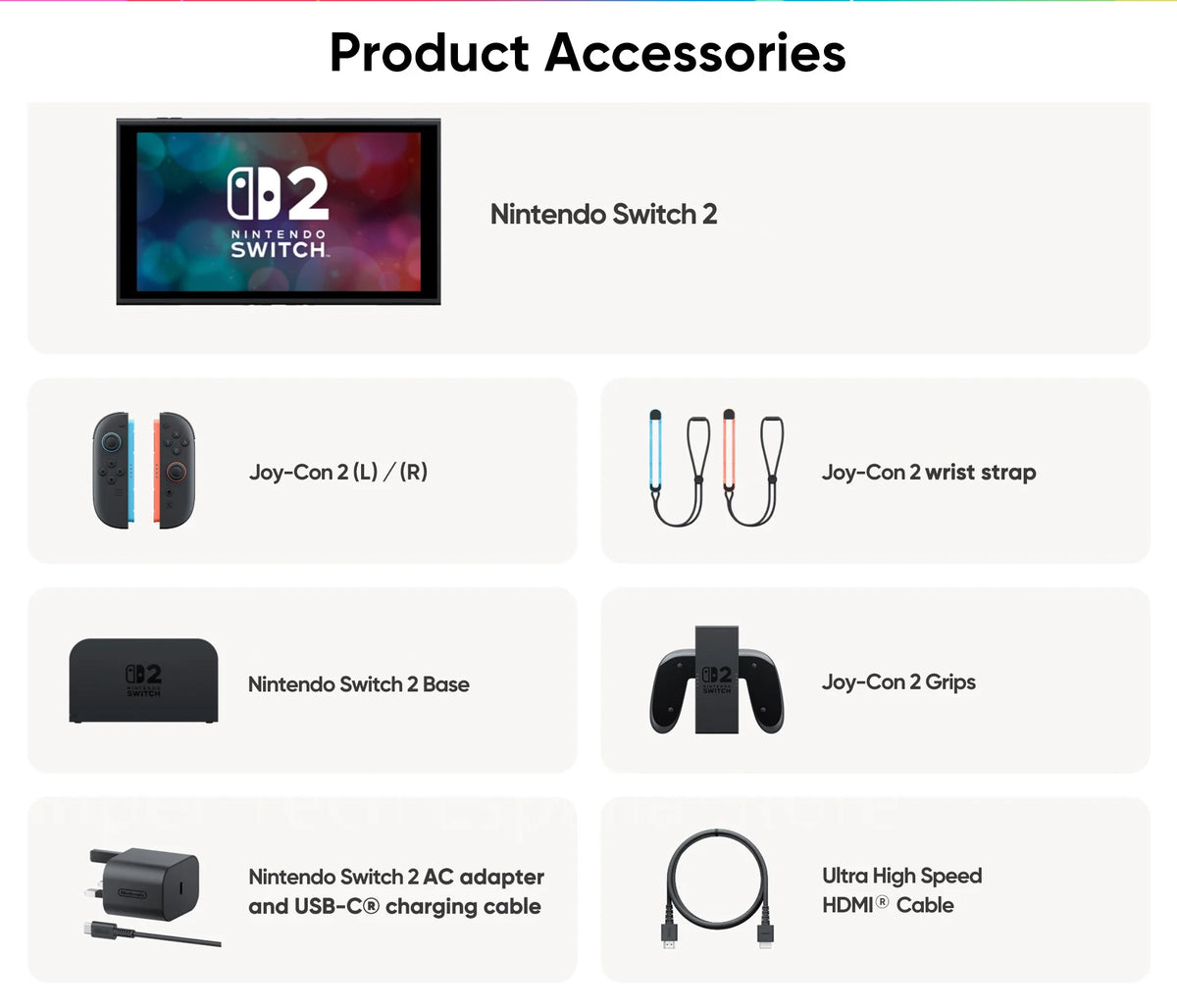 Nintendo Switch 2 Console Portatile per Videogiochi 7,9 Pollici 120 Hz con Joy-Con 2 HDR, Modalità TV Magnetica, Console Portatile