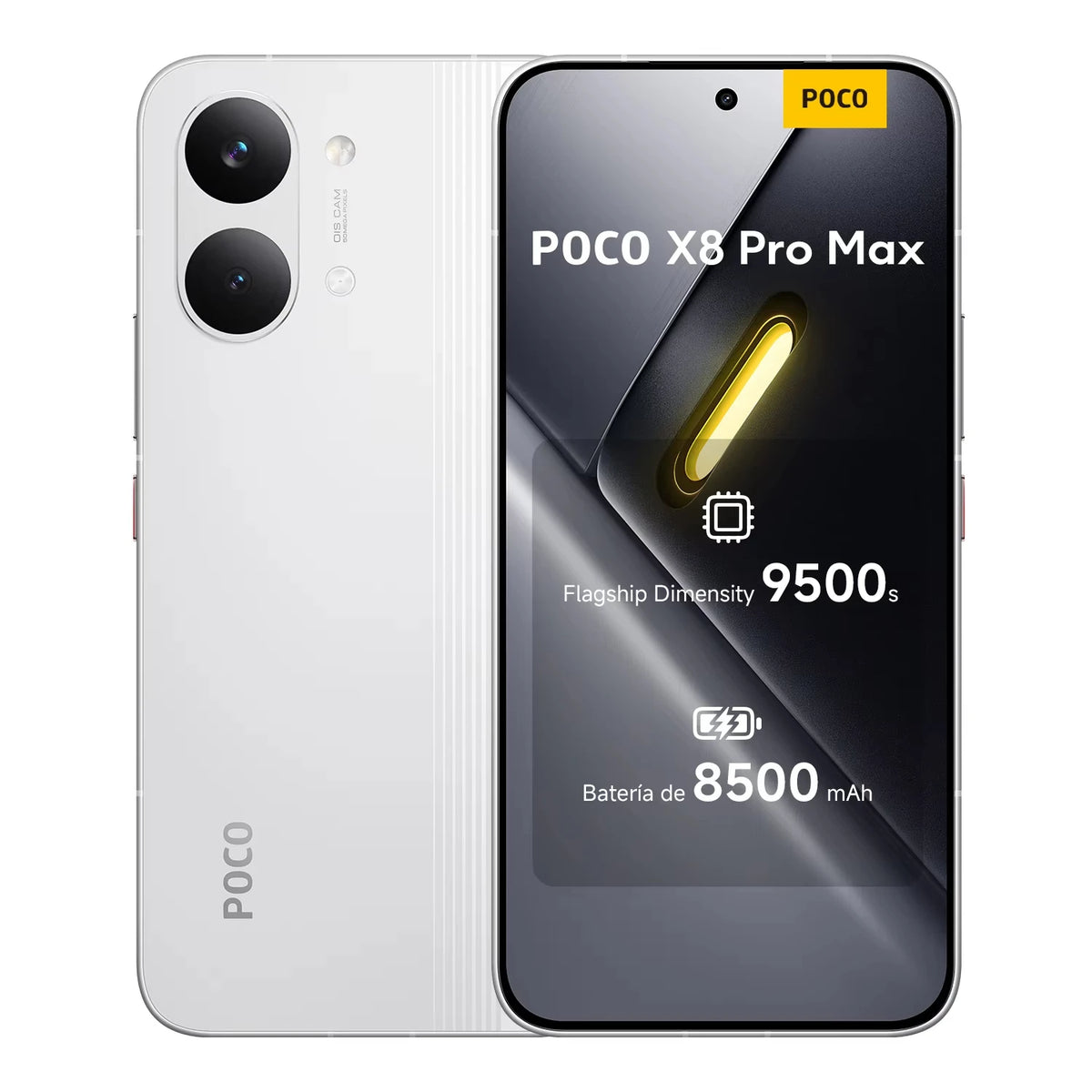 POCO X8 Pro Max 5G Versione Globale, Telefono NFC, Display AMOLED da 6,83" 1.5K 120Hz, Batteria a Lunga Durata da 8500mAh, MediaTek Dimensity 9500s