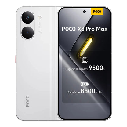 Versione Globale POCO X8 Pro Max 5G NFC Smartphone, Batteria Monster da 8500mAh, Dimensity 9500s, Display AMOLED da 6.83'' 1.5K 120Hz