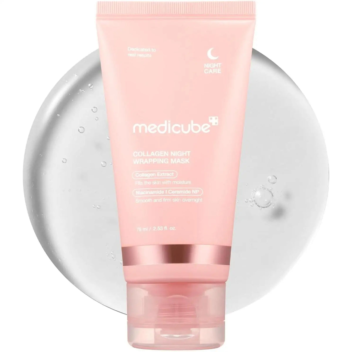 Medicube Collagen Overnight Mask – Maschera Notte con Collagene per Idratazione, Tonicità e Luminosità