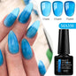 MEET ACROSS 7ml Gelatina Nuda Shimmer Base in gomma Gel Glitter Rosa Viola UV/LED Nail Art Vernis Gel Smalto per manicure Unghie FAI DA TE