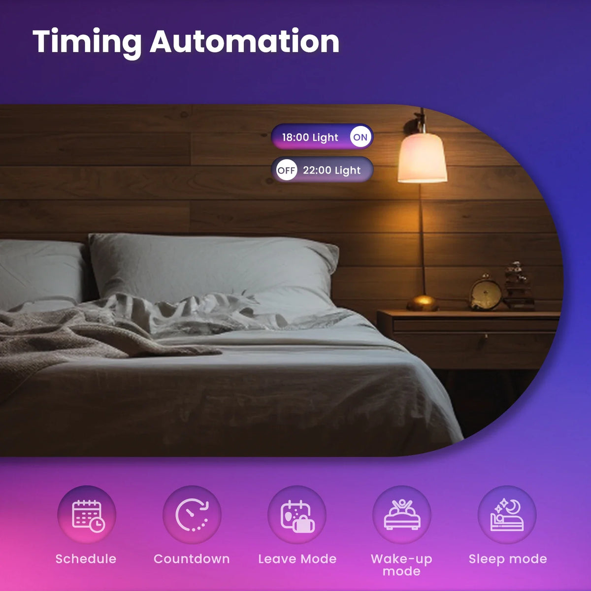 MOES Tuya Matter WiFi GU10 Lampadina intelligente Dimmerabile Luce a Led 16 milioni di colori RGB C + W Lampada a candela Controllo vocale Alexa Google Home