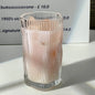 Tazza di succo in vetro irregolare per uso domestico