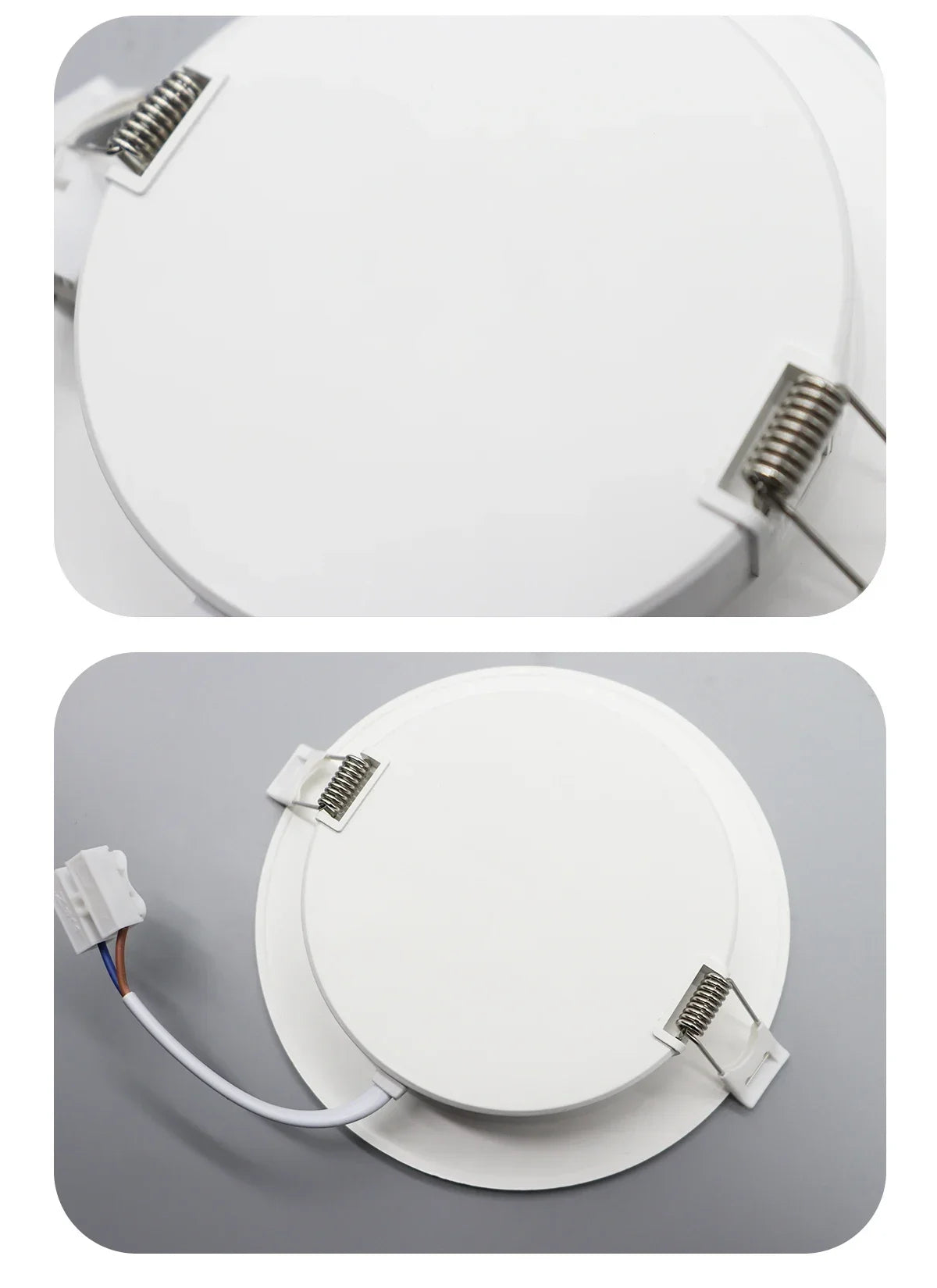 6Pack 24W 17W 14W 10W 6W Bianco Rotondo Da Incasso Led Da Incasso Luce di Pannello 110V 220V Caldo Freddo illuminazione Foyer Studio Casa Interno