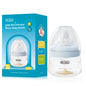 MAMIJOY Biberon in vetro per bambini alto 80/160/240 ml in borosilicato a bocca larga anti-gonfiore con scala graduata trasparente Biberon senza BPA e BPS GB61