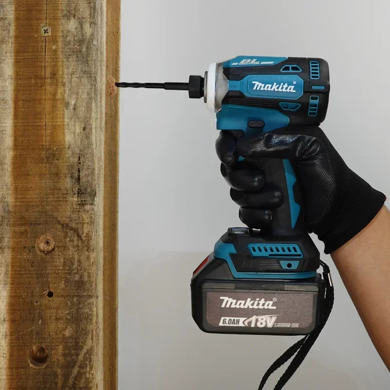 Makita DTD171 Avvitatore a Impulsi Brushless 18V, Ricaricabile, con Luce LED, Solo Corpo Macchina