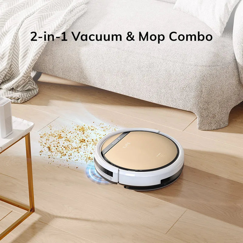 ILIFE V5s Ultra Robot Aspirapolvere e Lavapavimenti, Aspirazione 4000Pa, Controllo tramite App/Telecomando, Creazione Mappe, Programmazione Pulizie