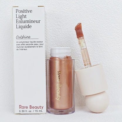 Rare Beauty Bronzer Liquido 3D per Contorno Viso, Ombretto Naso Naturale a Lunga Durata, Impermeabile, Illuminante, Effetto Specchio