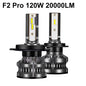 YHKOMS 300W 80000LM Faro Auto H4 H7 H1 LED H8 H9 H11 9005 9006 9012 4300K 5000K 6500K 8000K Luce Fendinebbia Auto 12V Lampadina LED