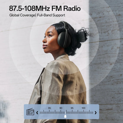 Oneodio SuperEQ S6001 Cuffie Bluetooth Cuffie wireless sopra l'orecchio con modalità Micro SD/Scheda TF/Radio FM Cuffie HiFi stereo