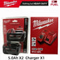 Batteria agli ioni di litio Milwaukee M18 18V 6.0Ah 12.0Ah ad alta potenza, 100% originale, per utensili elettrici a batteria 48-11-1850 48-11-1815